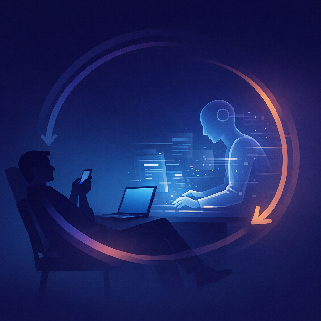 Are AI Agents Training Us to Wait?